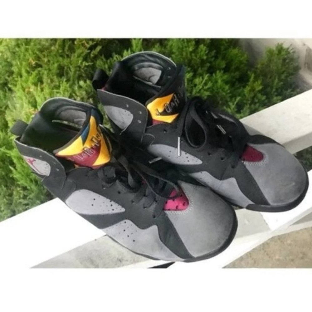 Men's Air Jordan 7 Retro 'Bordeaux' 2011 Size 7 - Picture 2 of 8
